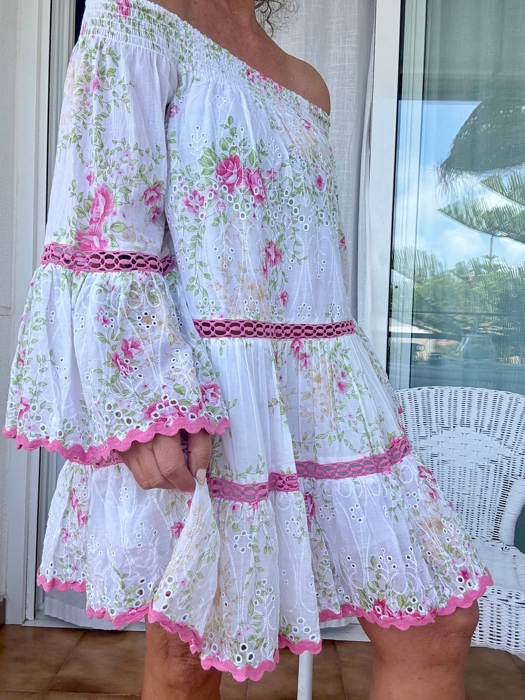 VESTIDO/BLUSON FLOWERS