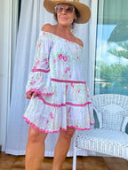 VESTIDO/BLUSON FLOWERS