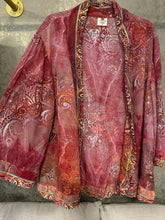 Cargar imagen en el visor de la galería, KIMONO SEDA CORTO
