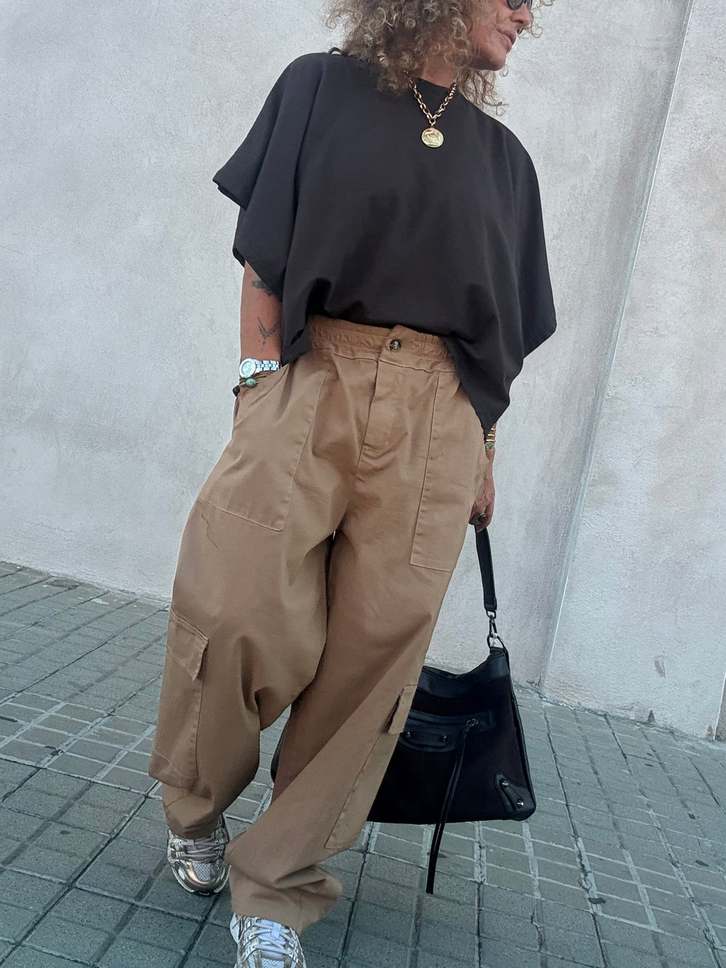 PANTALÓN CARGÓ CAMEL