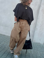 PANTALÓN CARGÓ CAMEL