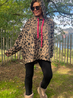 SUDADERA MAXI ANIMAL PRINT
