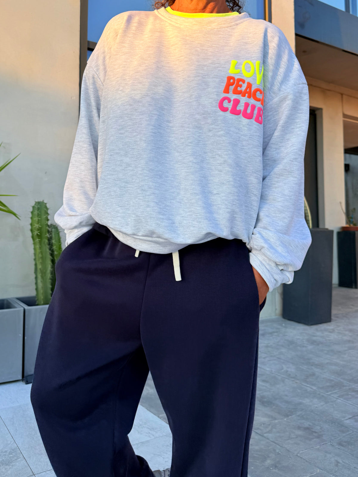 SUDADERA LOVE/PEACE