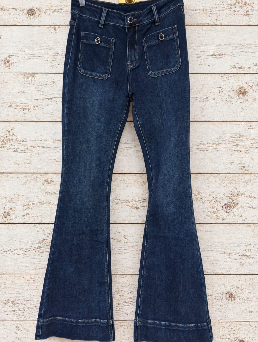 PANTALÓN TEJANO FLARE