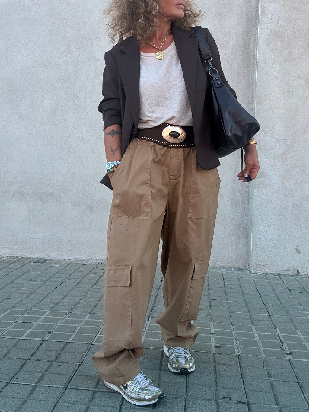 PANTALÓN CARGÓ CAMEL