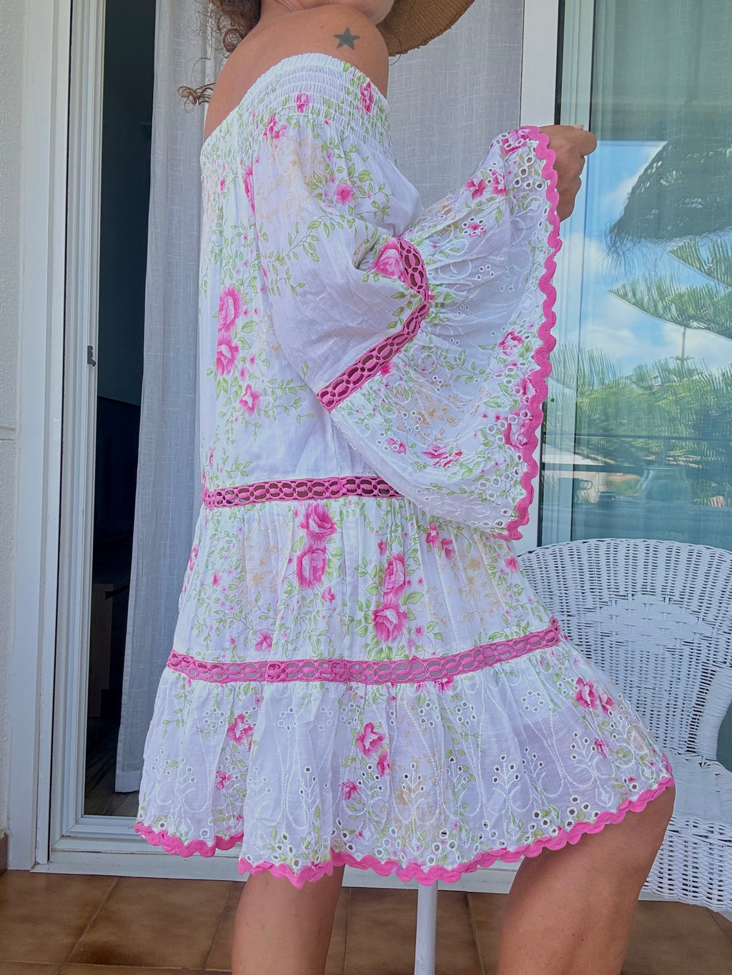 VESTIDO/BLUSON FLOWERS