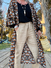 Cargar imagen en el visor de la galería, KIMONO LONG AFRI

