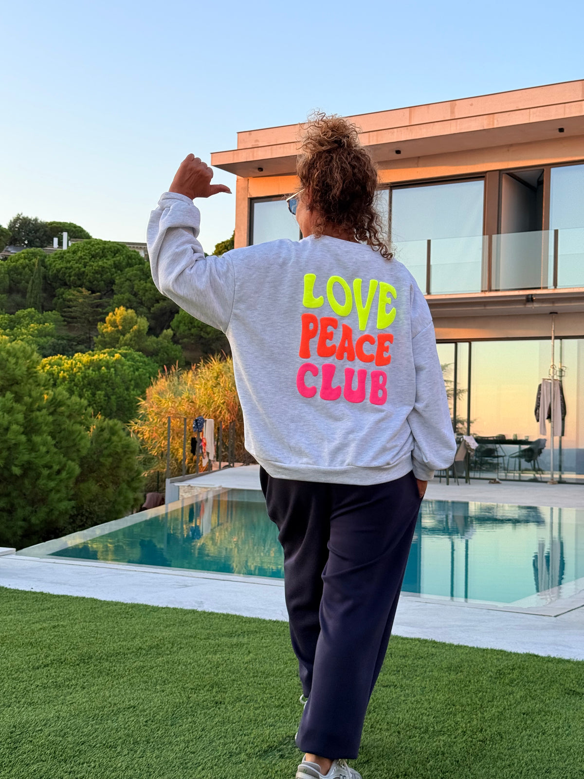 SUDADERA LOVE/PEACE