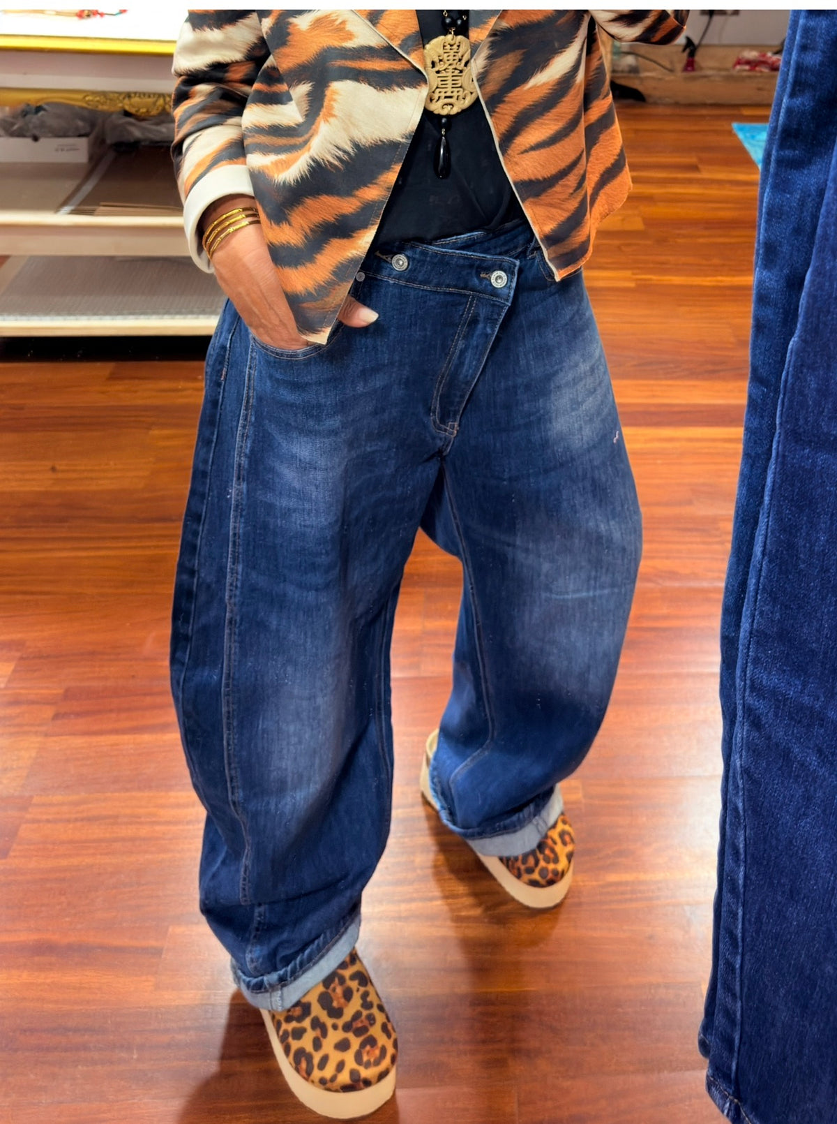 PANT JEAN CRUZADO