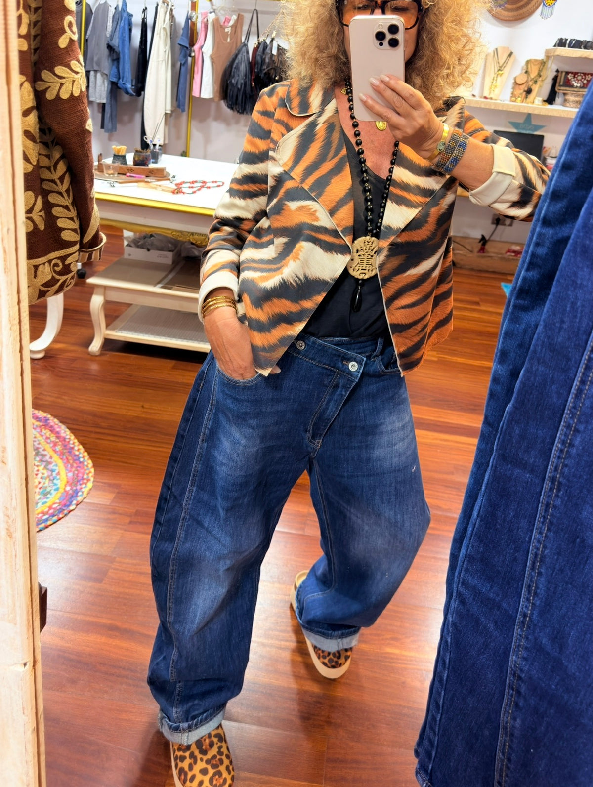 PANT JEAN CRUZADO