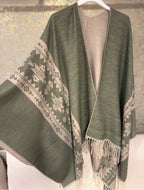 PONCHO ETNIC KAKI