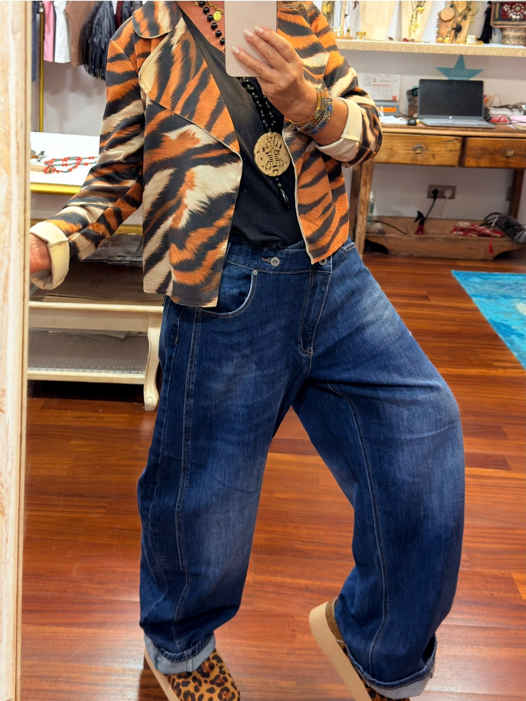 PANT JEAN CRUZADO