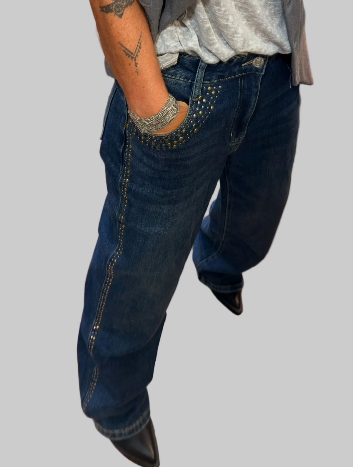 PANT JEAN TACHACHIC