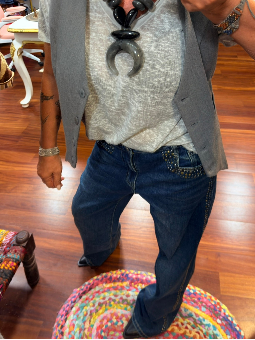 PANT JEAN TACHACHIC