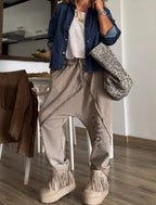 PANT BAGGY STRASS