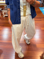 PANTALÓN BOHO BEIGE