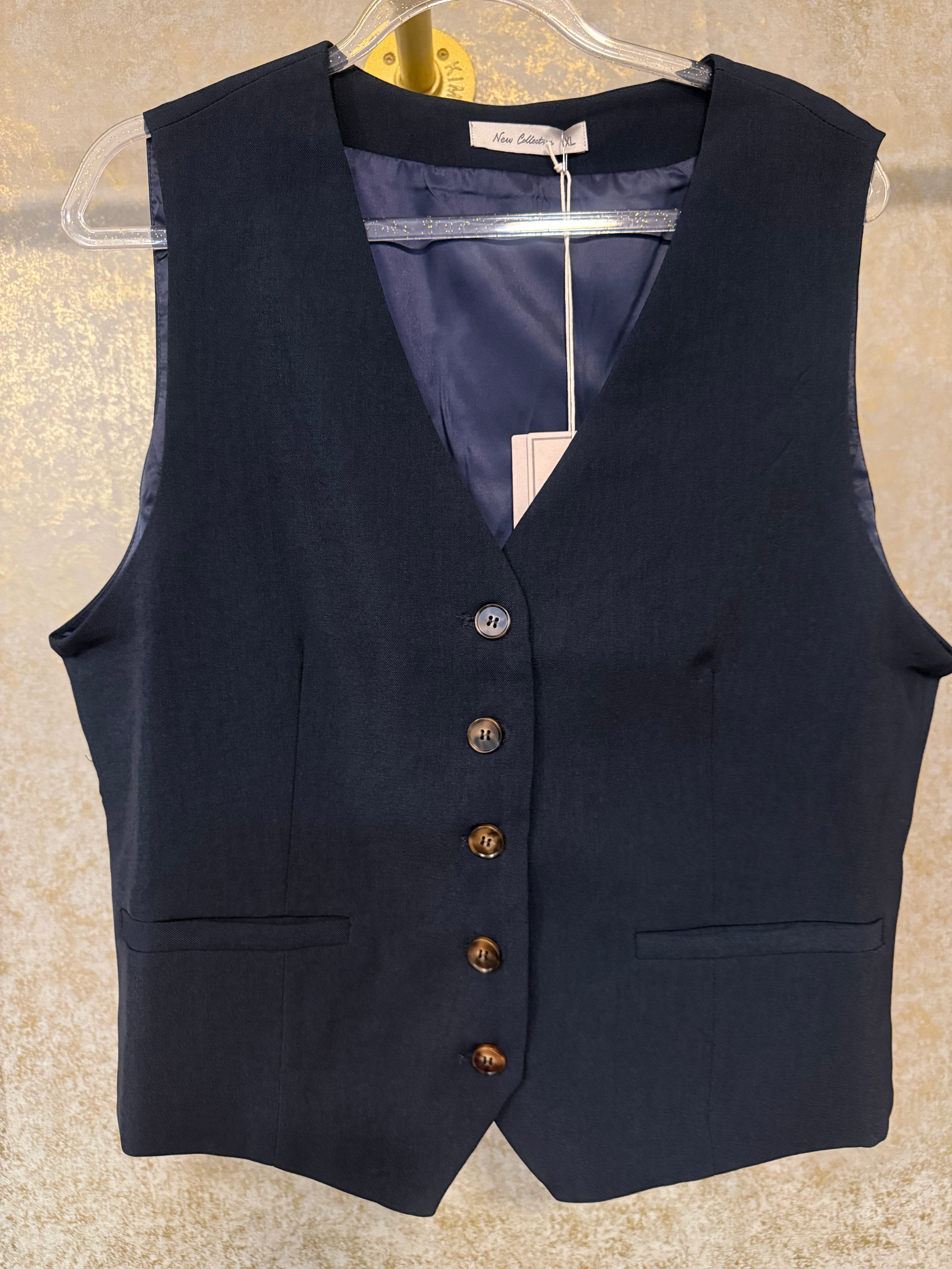 CHALECO CLASIC AZUL