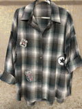 CAMISA LEÑADOR PARCHES