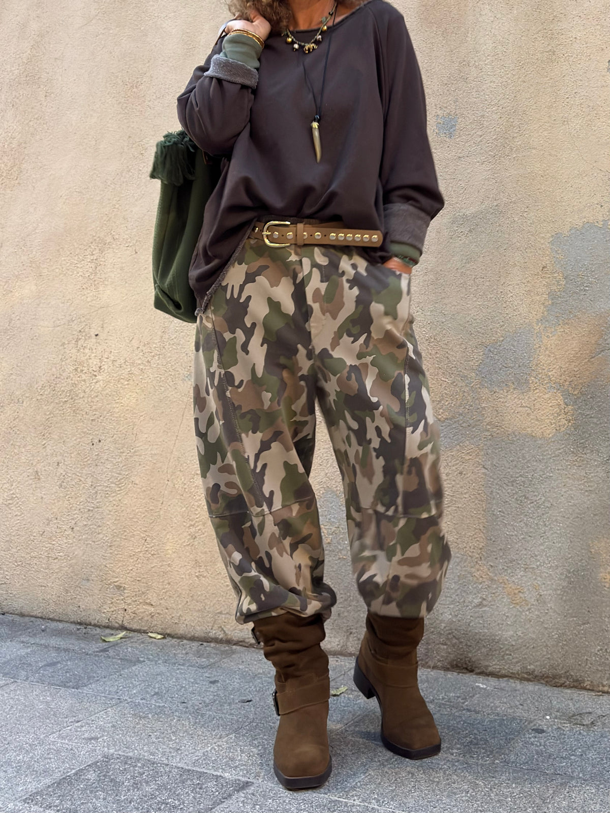 PANTALÓN CAMUFLAJE ALGODÓN