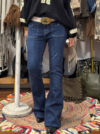 PANTALÓN TEJANO FLARE
